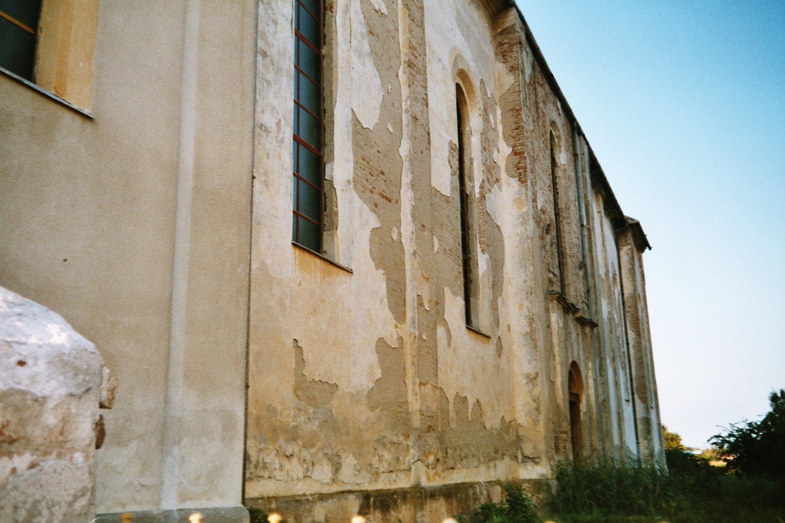 Die Kirche vor der Renovierung
